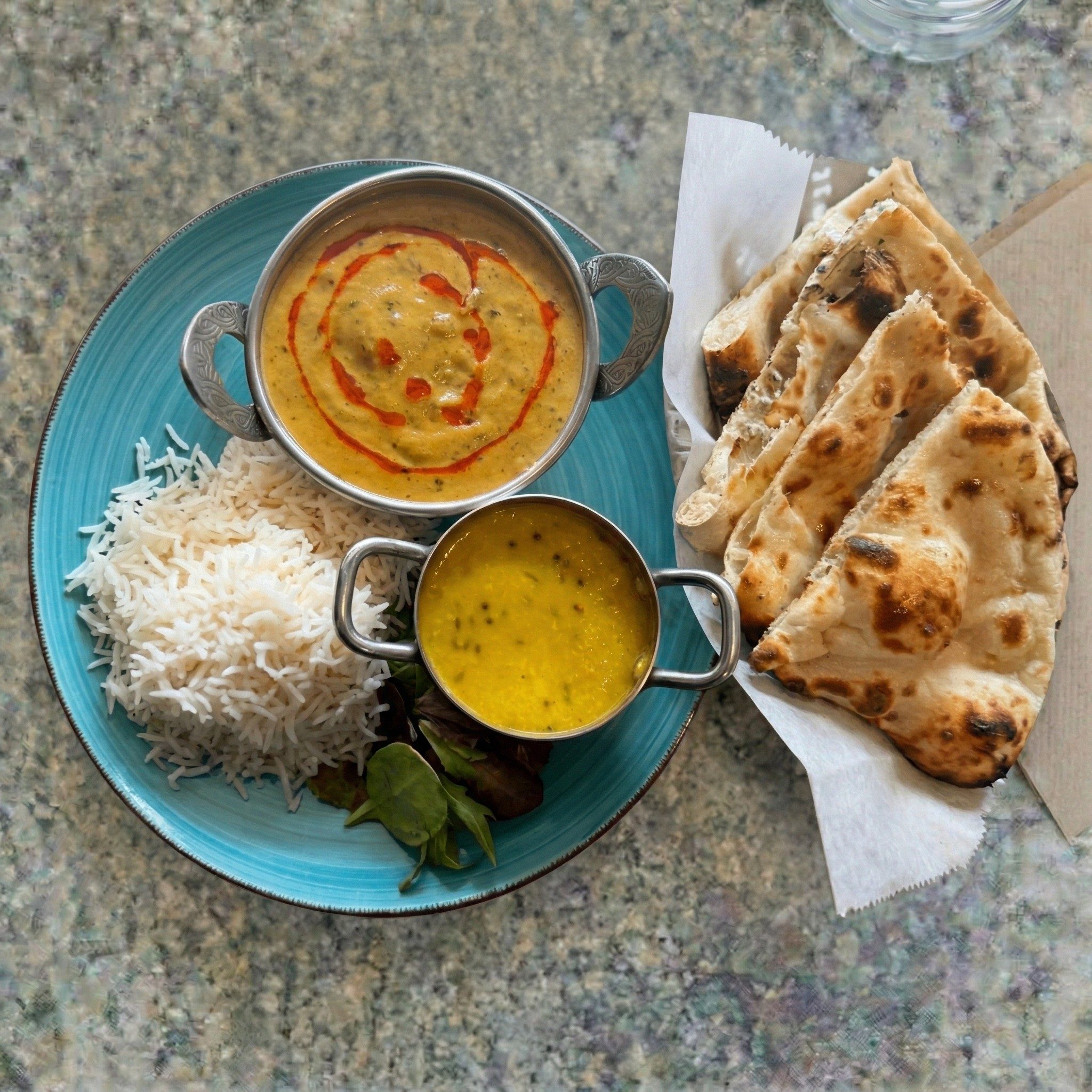 Chicken Makhani (Butter Chicken) Lunch.