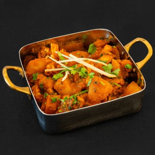 Aloo Gobi Masala Dum (Vegan)