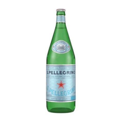 Pellegrino Water.