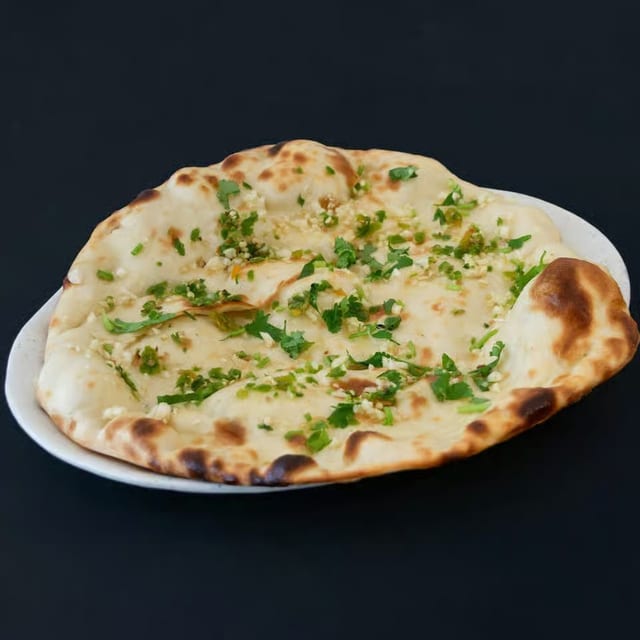 Chili Garlic Naan Tray.