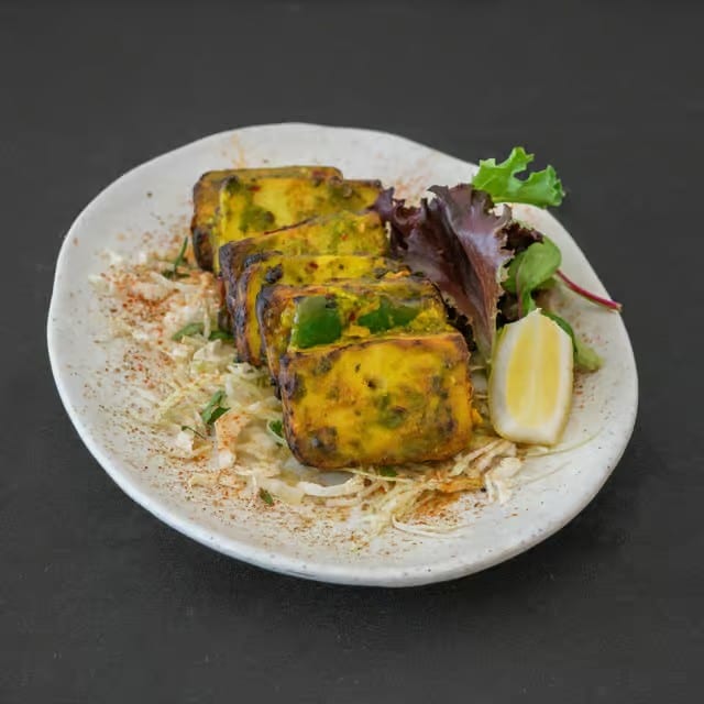 Pudina Paneer Tikka.