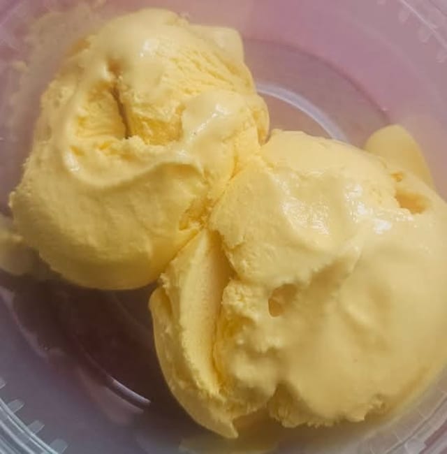 Mango Ice Cream.