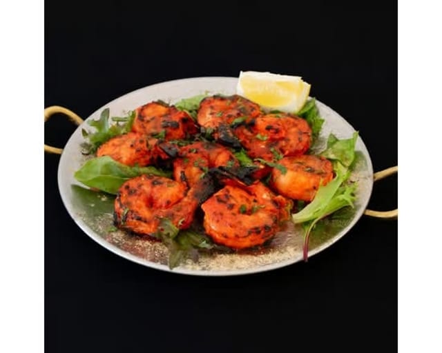 Jumbo Tandoori Shrimp.